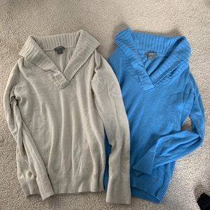 Ann Taylor Cashmere Sweaters